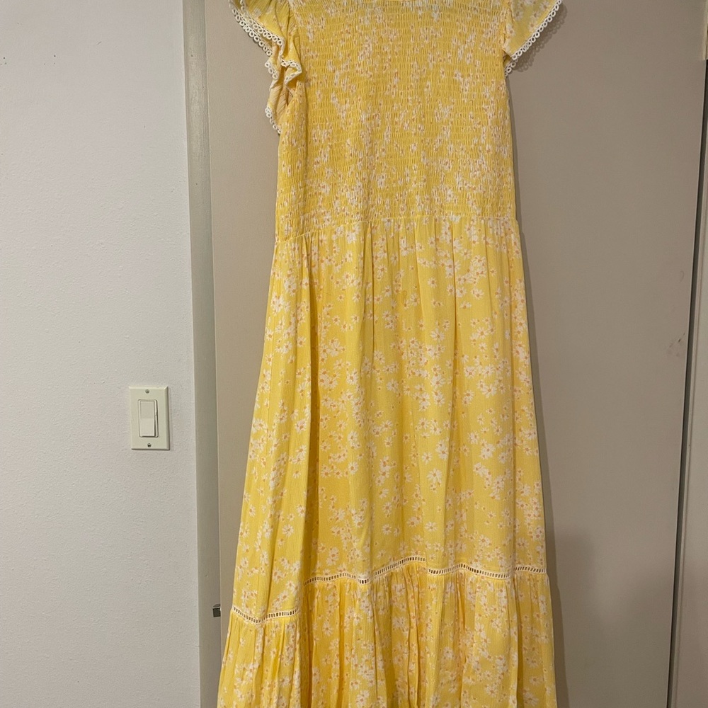 Lost + Wander Yellow Dress